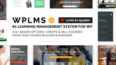WPLMS v.4.1.0 Learning Management System, Education Theme Download