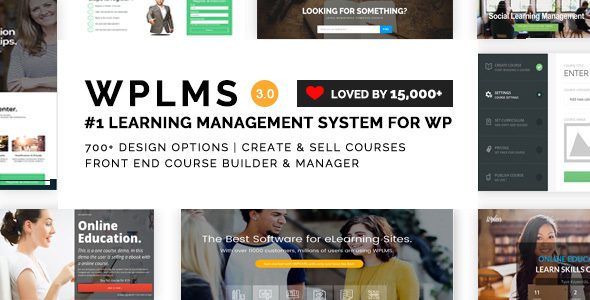 WPLMS v.4.1.0 Learning Management System, Education Theme Download