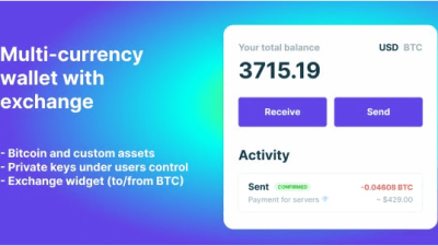 Bitcoin, Ethereum, ERC20 crypto wallets with exchange v1.1.657