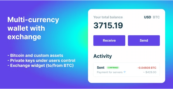 Bitcoin, Ethereum, ERC20 crypto wallets with exchange v1.1.657