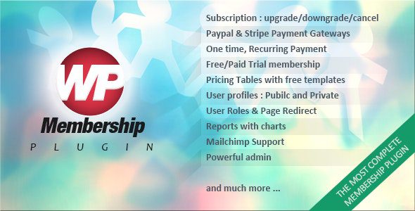 WP Membership WordPress Plugin v.1.5.3 Download