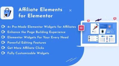 Affiliate Elements for Elementor Nulled Download