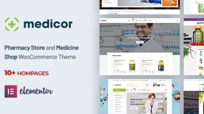 Medicor v.1.7.0 – Medical Clinic & Pharmacy WooCommerce WordPress Theme