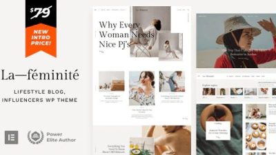 LaFeminite - Lifestyle Fashion Blog Nulled Free Download