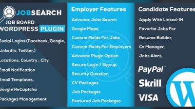 JobSearch v1.8.3 – WP Job Board WordPress Plugin Download