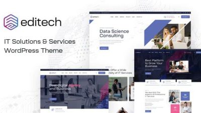 Editech - Corporate Business WordPress Theme Nulled Download