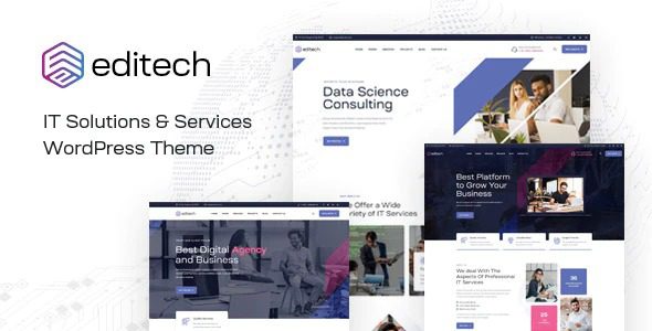 Editech - Corporate Business WordPress Theme Nulled Download