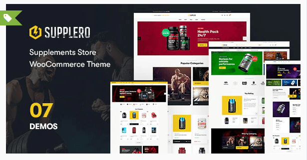 Supplero Nulled – Supplement Store WooCommerce Theme v1.2.0