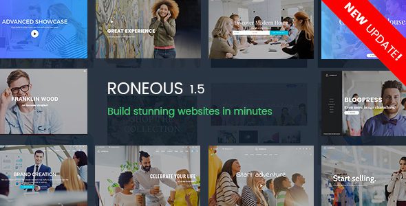Roneous Creative Multi-Purpose WordPress Theme v.1.8.9 Download