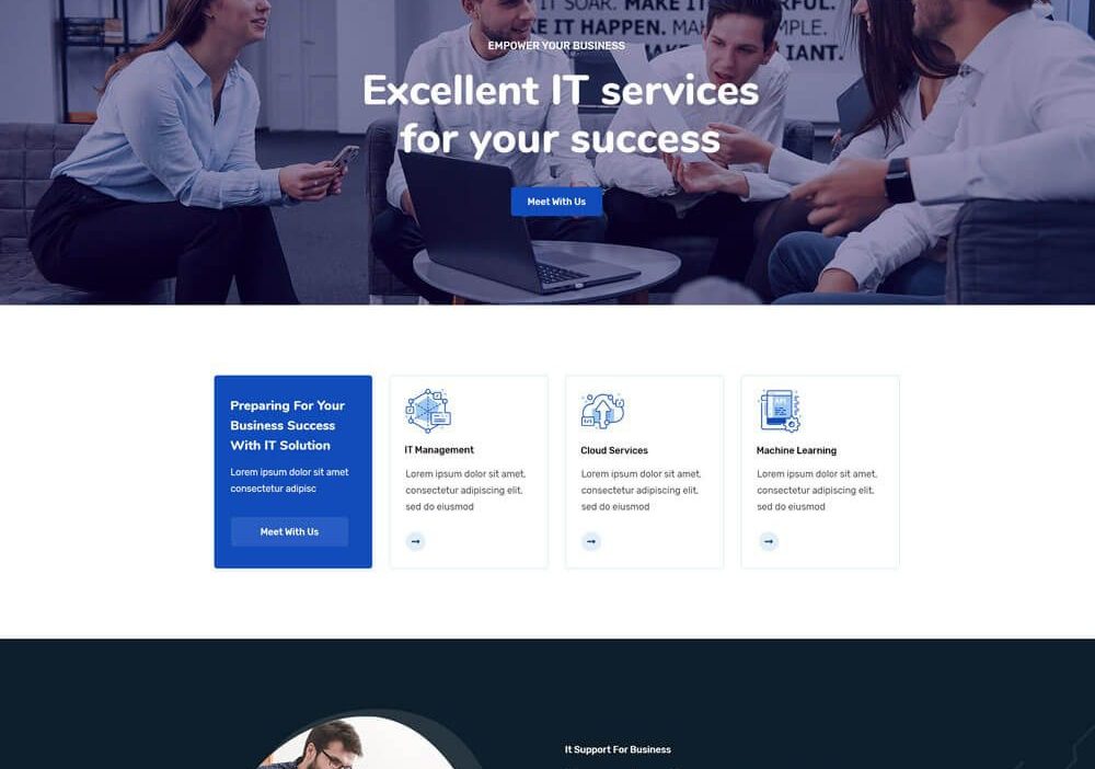 Restly - IT Solutions & Technology WordPress Theme Nulled Free Download