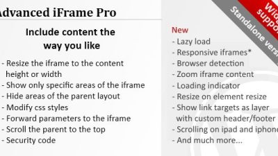 Advanced iFrame Pro Nulled