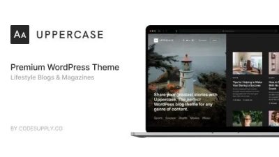 Uppercase-Wordpress-Blog-Theme-With-Dark-Mode-Nulled-Download