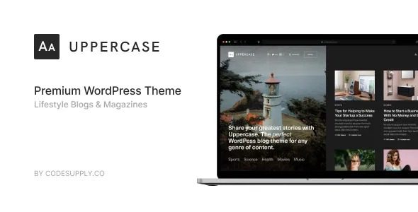 Uppercase-Wordpress-Blog-Theme-With-Dark-Mode-Nulled-Download