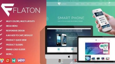 Flaton – WooCommerce Responsive Digital Theme v1.6.6 Download