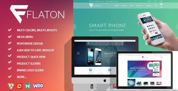 Flaton – WooCommerce Responsive Digital Theme v1.6.6 Download