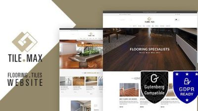 TileMax v.2.7 – Flooring, Tiling WordPress Theme Download