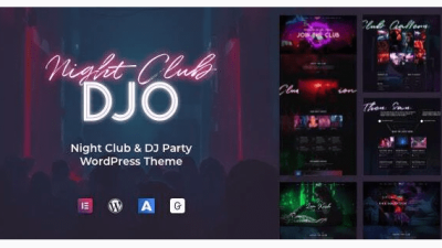 DJO Nulled v1.0.8 – Nightclub & DJ WordPress Theme