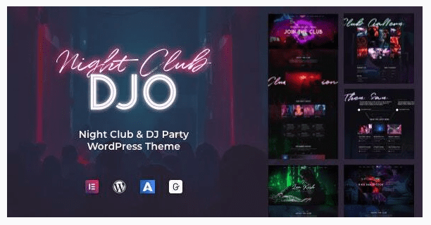 DJO Nulled v1.0.8 – Nightclub & DJ WordPress Theme