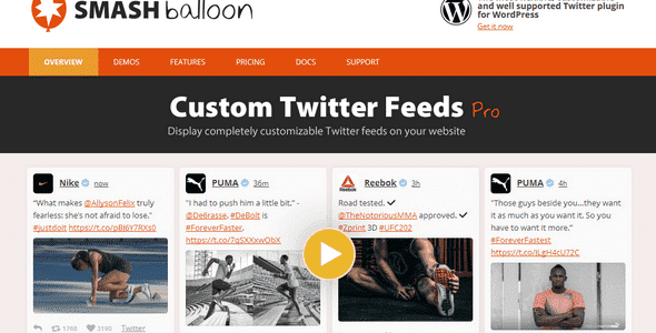 Custom Twitter Feeds Pro v1.14.1 – Twitter News Feed for WordPress