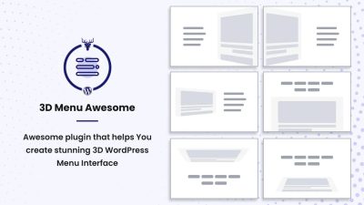Stunning 3D Off Canvas Menu WordPress Plugin Nulled v1.0.4 – 3D Menu Awesome Download