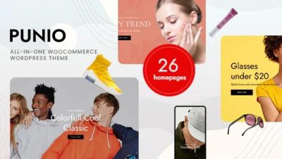 Punio – All-in-one WooCommerce WordPress Theme Free Download GPL