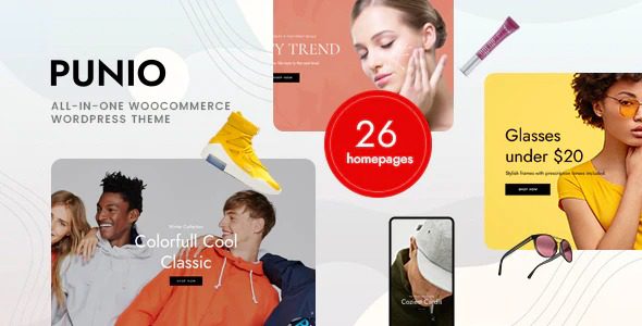 Punio – All-in-one WooCommerce WordPress Theme Free Download GPL