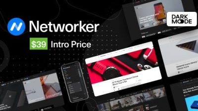 Networker – Tech News WordPress Theme with Dark Mode v1.1.2 Download