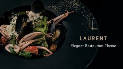 Laurent Elegant Restaurant Theme v.2.6.1 Download