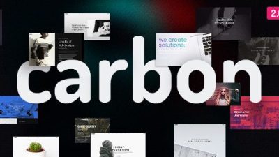 Carbon v2.9 – Clean Minimal Multipurpose WordPress Theme Download