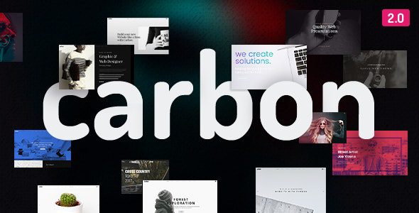 Carbon v2.9 – Clean Minimal Multipurpose WordPress Theme Download