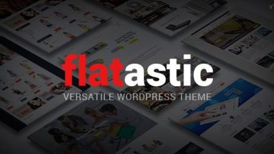 Flatastic v.1.8.8 – Versatile Multi Vendor WordPress Theme Free Download