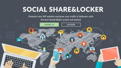 Social Share & Locker Pro WP Plugin v.7.8 Download