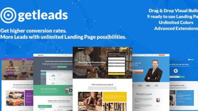 Getleads High – Performance Landing Page WordPress Theme v2.2 Download