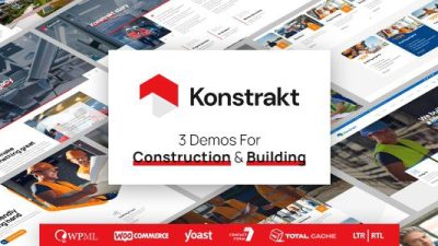 Konstrakt – WordPress Theme for Construction v1.0.6 Download