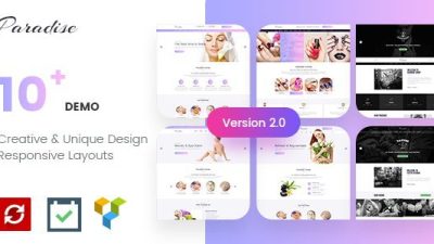 Paradise – Multipurpose Spa & Beauty WordPress Theme v3.0.1 Download