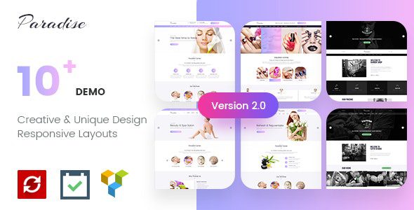 Paradise – Multipurpose Spa & Beauty WordPress Theme v3.0.1 Download