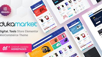 DukaMarket – Multipurpose WordPress Theme v1.0.6 Download