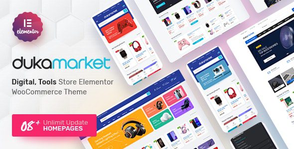 DukaMarket – Multipurpose WordPress Theme v1.0.6 Download