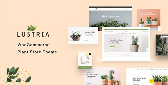 Lustria v.2.3 – MultiPurpose Plant Store WordPress Theme Download
