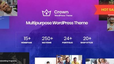 Crown v.1.0.4 Multi Purpose WordPress Theme Download