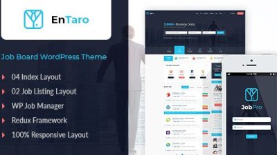 Entaro – Job Portal WordPress Theme v3.20 Download