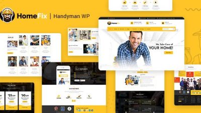 HomeFix v.2.2 – Plumber, Handyman Maintenance Theme Download
