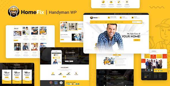 HomeFix v.2.2 – Plumber, Handyman Maintenance Theme Download
