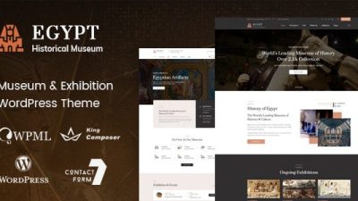 Egypt – Museum & Exhibition WordPress Theme v1.6 Download