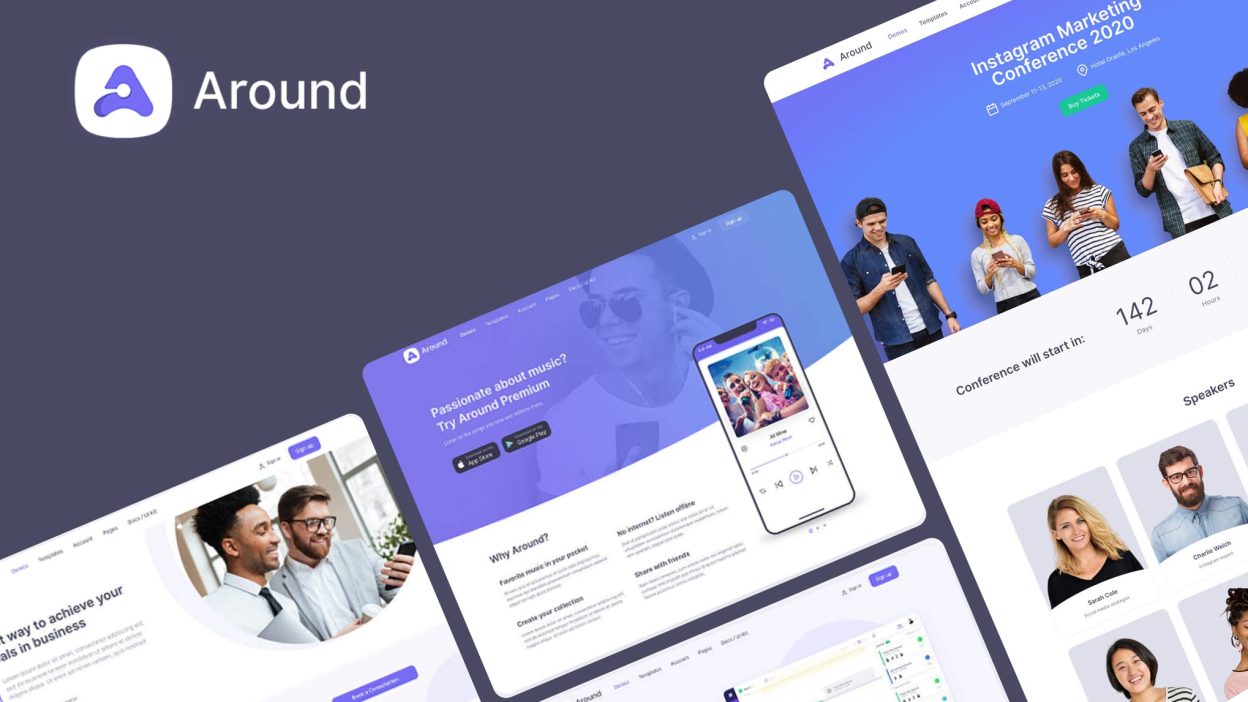 Around – Multipurpose Business WordPress Theme v1.0.7 Download