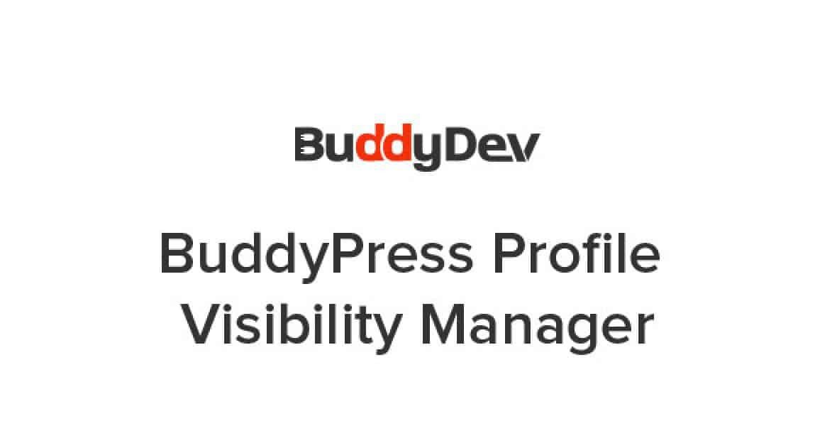 BuddyPress-Profile-Visibility-Manager-Nulled-Download
