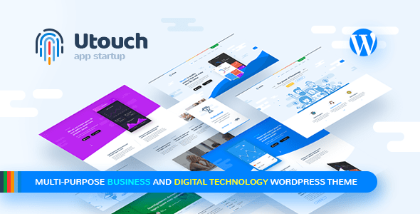 Utouch Startup – Multi-Purpose Business and Digital Technology WordPress Theme v3.3 Download