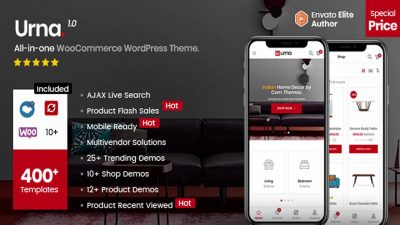 Urna All-in-one WooCommerce WordPress Theme v.2.3.8 Download