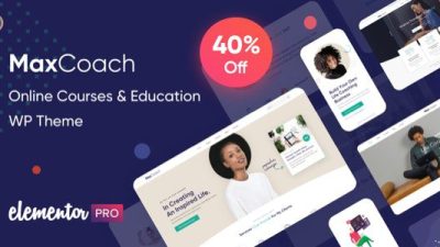 MaxCoach – Educational WP Theme v.2.5.0 Download