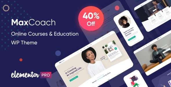 MaxCoach – Educational WP Theme v.2.5.0 Download